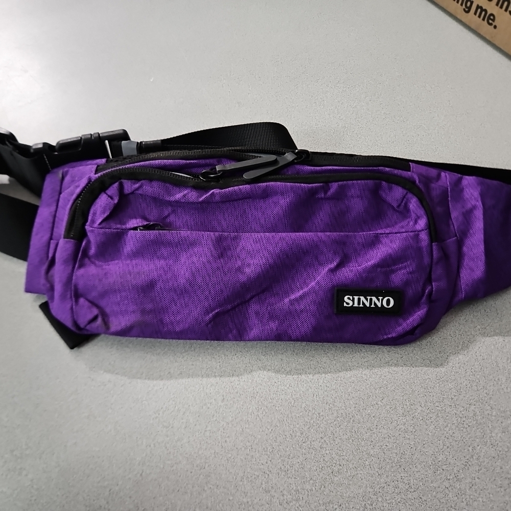 SINNO Purple Mens/Womens UNISEX Fanny Running Pack.(A-4)New Without Tags